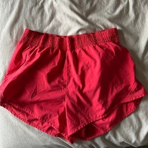 Women's Red Shorts